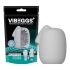 VIBEGGS Naughty Nubs - ovetto vibrante per il piacere (bianco)