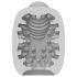 VIBEGGS Naughty Nubs - ovetto vibrante per il piacere (bianco)