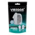 VIBEGGS Naughty Nubs - ovetto vibrante per il piacere (bianco)