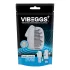 VIBEGGS Candy Curves - ovetto vibrante masturbatore - bianco