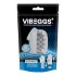 VIBEGGS Blow Misty - masturbatore a uovo vibrante - bianco