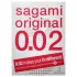 Sagami Original 0,02 - preservativo - ultra sottile - 55mm (3 pezzi)