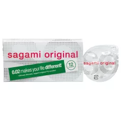 Sagami Original 0,02 - preservativi - 55 mm (12 pz)