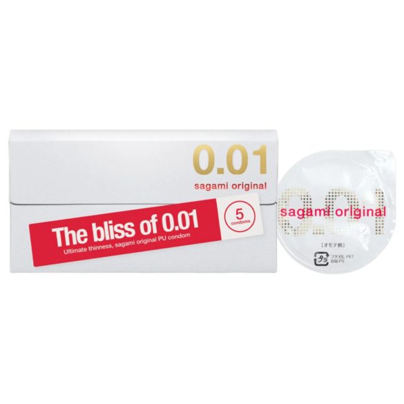 Sagami Original - preservativo - 55mm (5 pezzi)