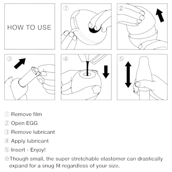 TENGA Egg Mesh - masturbatore a forma di uovo (1pz)