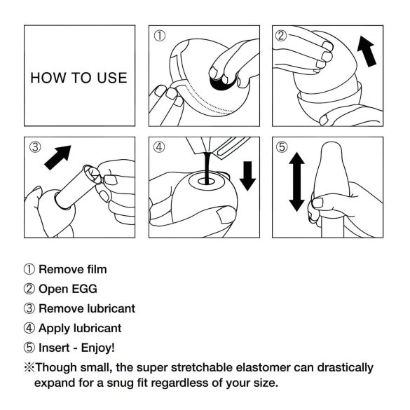 TENGA Egg Tornado - uovo masturbatore (1pz)