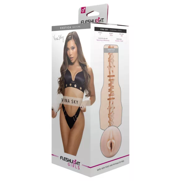 Fleshlight Vina Sky Exotica - vagina artificiale realistica (color carne)