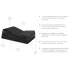 Liberator Wedge/Ramp - set 2 cuscini per sesso - nero