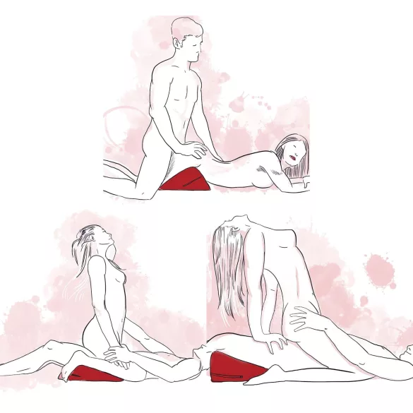 Liberator Wedge - cuscino sessuale a cuneo - nero