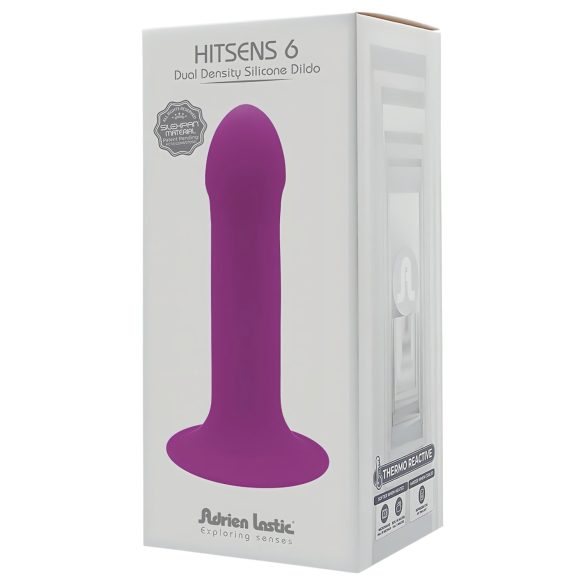 Adrien Lastic - dildo termoreattivo Hitsens 6 - silicone viola
