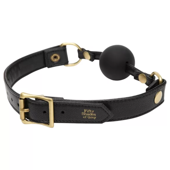 Fifty Shades of Grey - ballgag bocca - silicone nero