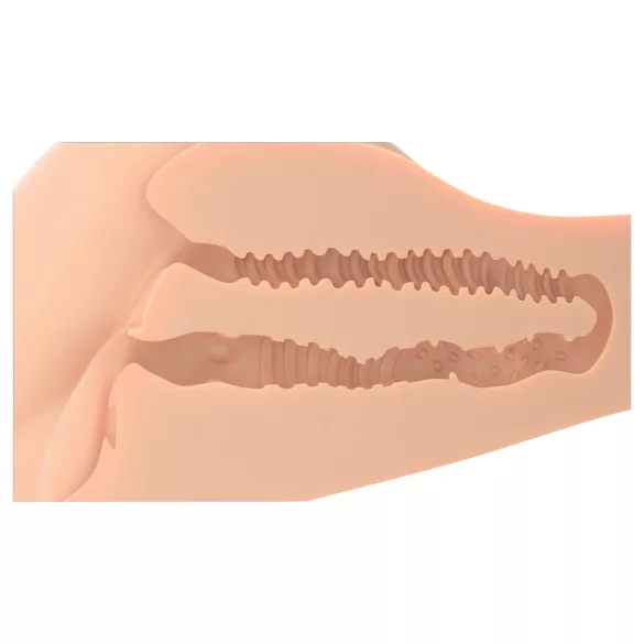 PDX 360 Banger - masturbatore realistico a mezzo busto - effetto pelle naturale