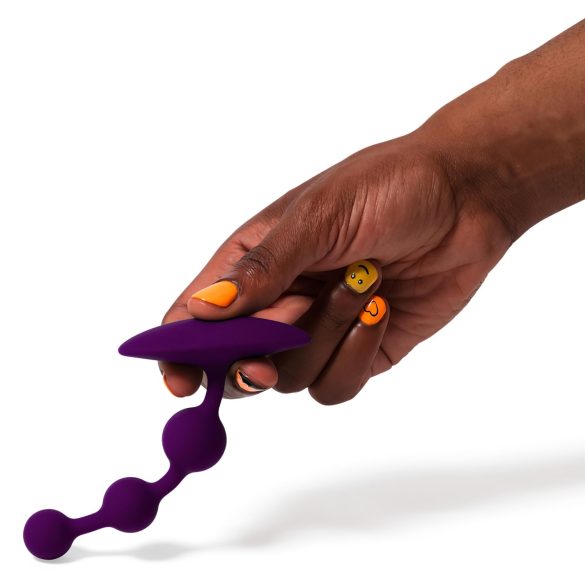ROMP - dildo anale con perle - silicone viola