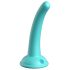 Dillio Curious Five - dildo in silicone (15cm) - turchese