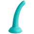 Dillio Curious Five - dildo in silicone (15cm) - turchese