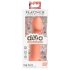 Dillio Big Hero - Dildo in silicone con ventosa (17cm) - arancione