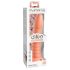 Dillio Wild Thing - dildo scanalato (19cm) - arancione