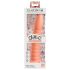 Dillio Wild Thing - dildo scanalato (19cm) - arancione