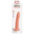 Dillio Wild Thing - dildo scanalato (19cm) - arancione