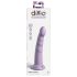 Dillio Slim Seven - Dildo stimolante con ventosa (20 cm) - Viola