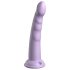 Dillio Slim Seven - Dildo stimolante con ventosa (20 cm) - Viola