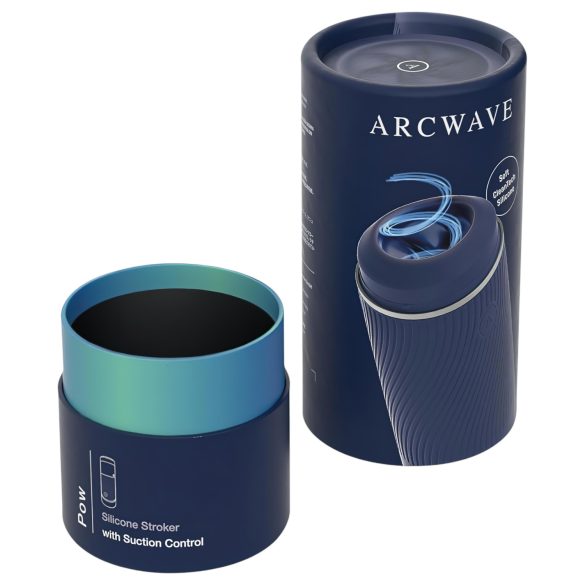 Arcwave Pow - masturbatore manuale a succhio (blu)