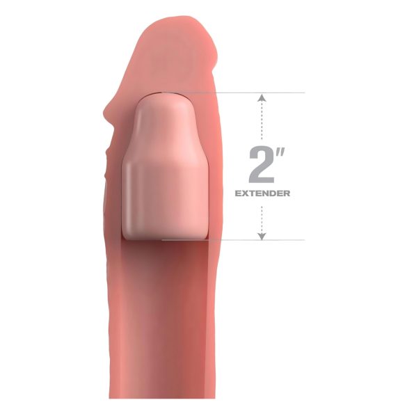 X-TENSION Elite 2 - guaina pene con anello - trasparente