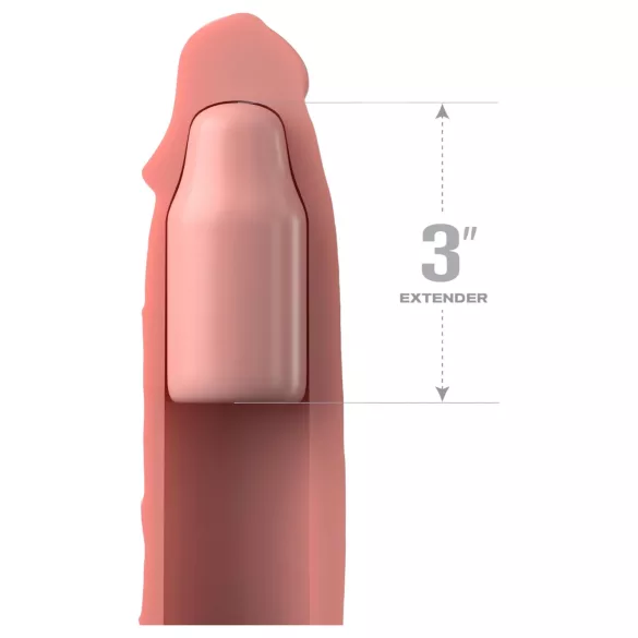 Pipedream - X-TENSION Elite 3 - manicotto fallico ritagliabile su misura (color carne)