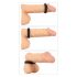 You2Toys 4in1 - Set Anelli per Pene e Testicoli (Naturale-Nero)
