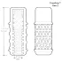 The Handy - masturbatore maschile TrueGrip Gen 2 Sleeve - trasparente