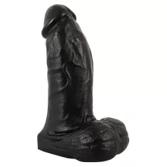   Realistixxx - dildo realistico grande con testicoli - 22 cm - nero