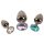 Anos - set plug anale in metallo