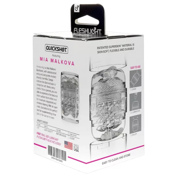 Fleshlight Quickshot Mia Malkova - masturbatore da viaggio