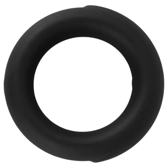 Erecto - anello fallico - stimolante - silicone nero