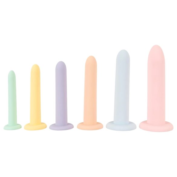 Six in a Row - Set di Allenamento Dildo - 6 Pezzi (Colorati)