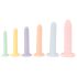 Six in a Row - Set di Allenamento Dildo - 6 Pezzi (Colorati)