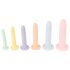 Six in a Row - Set di Allenamento Dildo - 6 Pezzi (Colorati)