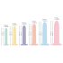 Six in a Row - Set di Allenamento Dildo - 6 Pezzi (Colorati)