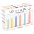 Six in a Row - Set di Allenamento Dildo - 6 Pezzi (Colorati)