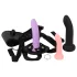 You2Toys - dildo con imbracatura - set - nero