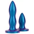 Durex Deep & Deeper - set plug anale 2 pezzi - silicone blu