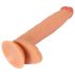 Realistixxx Real Gigante - dildo extra grande con testicoli (naturale)