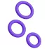 ROMP Remix Trio - set anelli fallici - 3 pezzi - viola