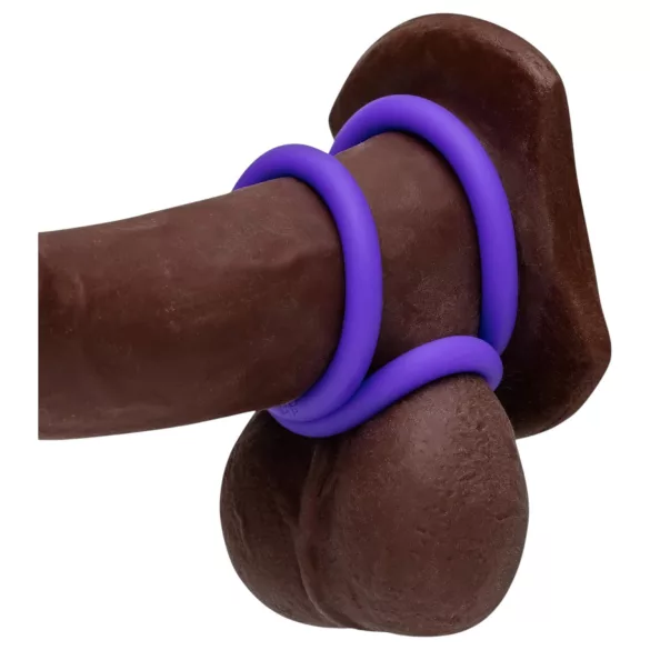 ROMP Remix Trio - set anelli fallici - 3 pezzi - viola