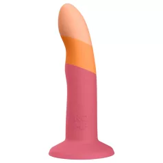 ROMP Dizi - dildo flessibile in silicone - rosa arancione