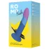 ROMP Piccolo - dildo flessibile in silicone - blu viola