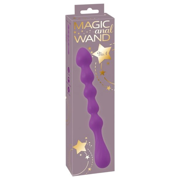You2Toys - Dildo anale flessibile con sfere - viola