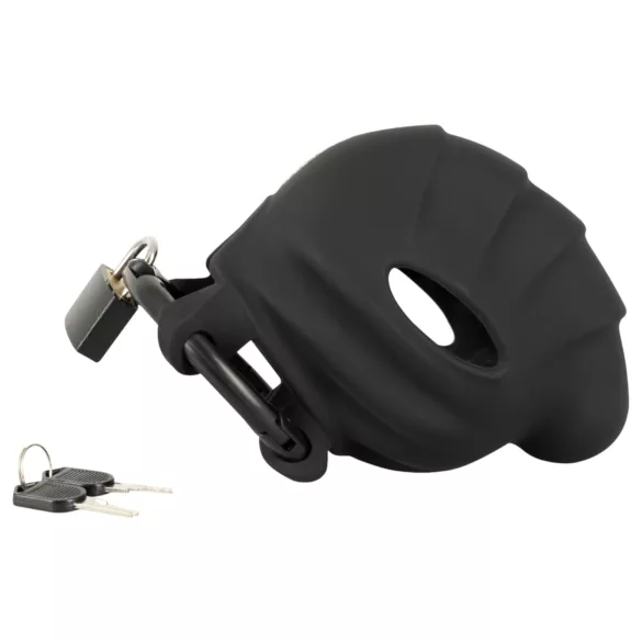 Black Velvets - gabbia per pene e testicoli - nero