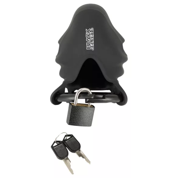 Black Velvets - gabbia per pene e testicoli - nero