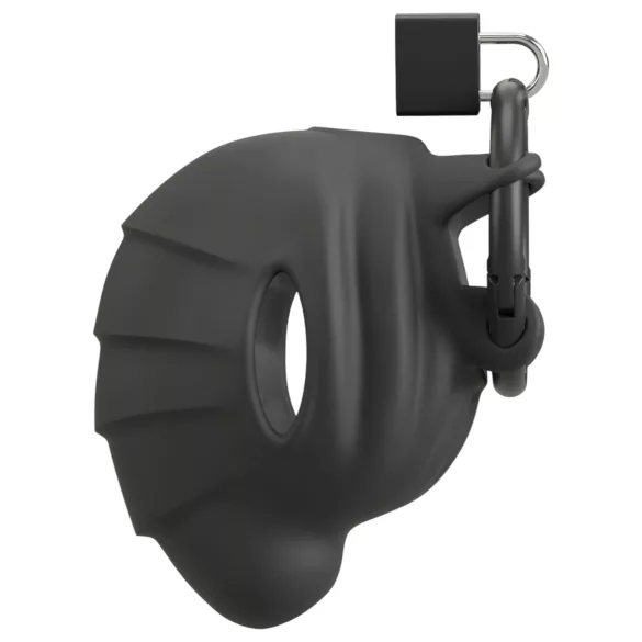 Black Velvets - gabbia per pene e testicoli - nero